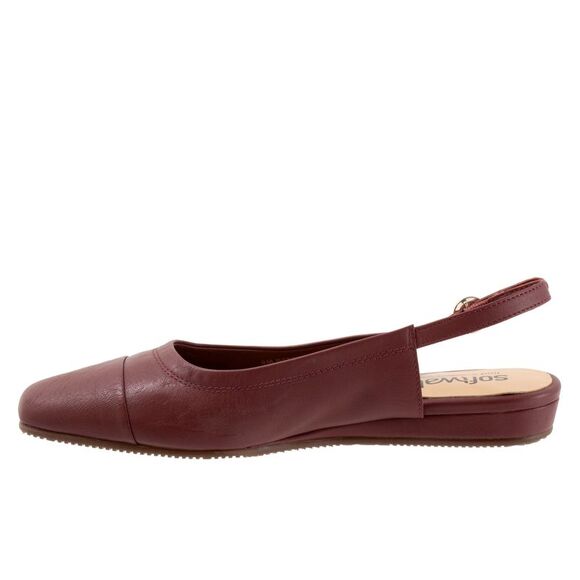 Softwalk Womens Vittoria Burgundy Shoes (NWT) - Picture 4 of 7